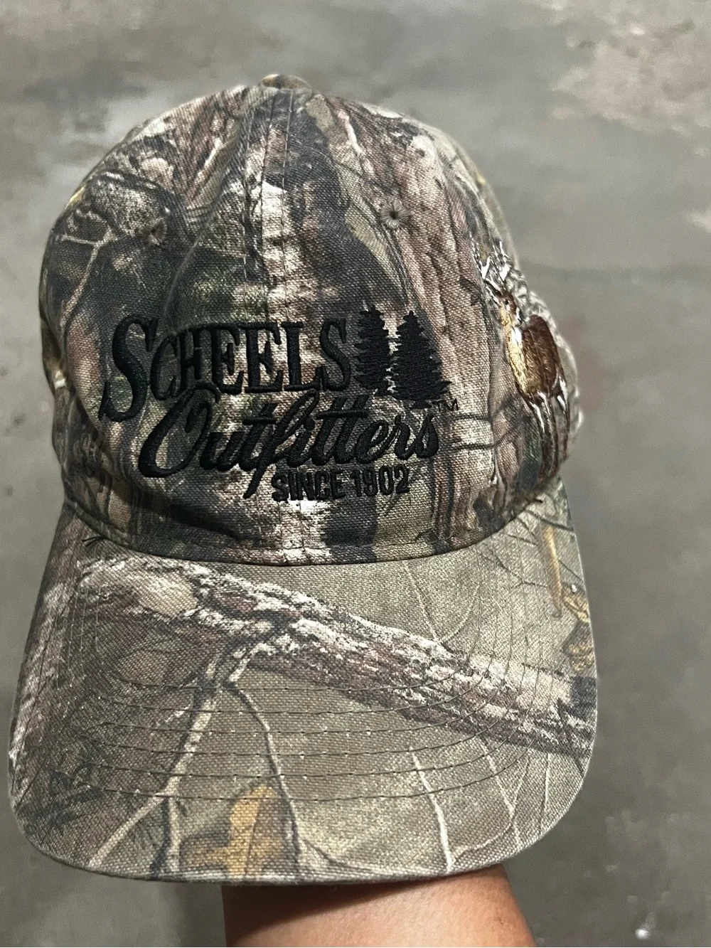 Men's Camo Baseball Cap - Multicolor